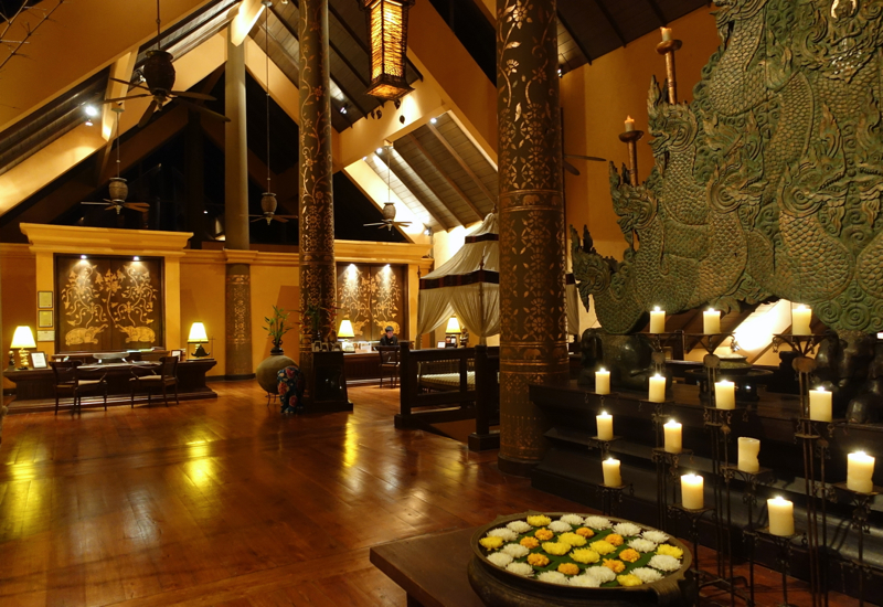 Review-Anantara Golden Triangle Elephant Camp and Resort -Reception and Lobby