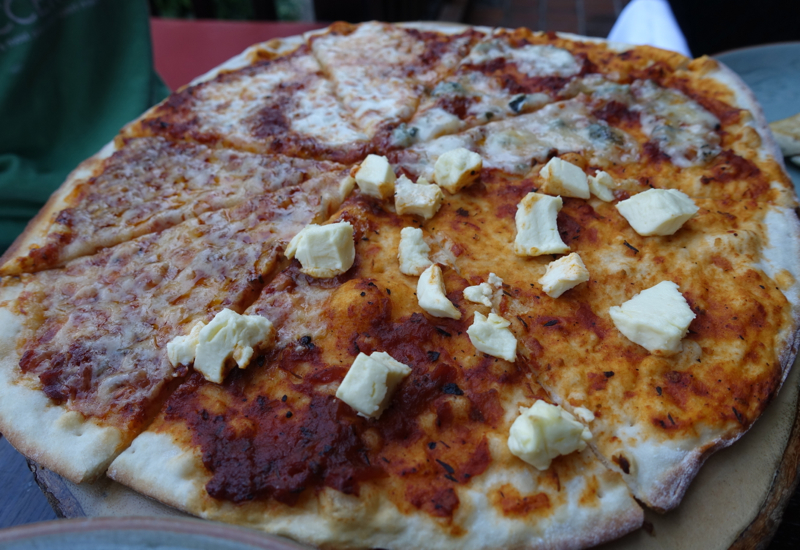 4 Cheese Pizza, Lunch at Sala Mae Nam, Anantara Golden Triangle