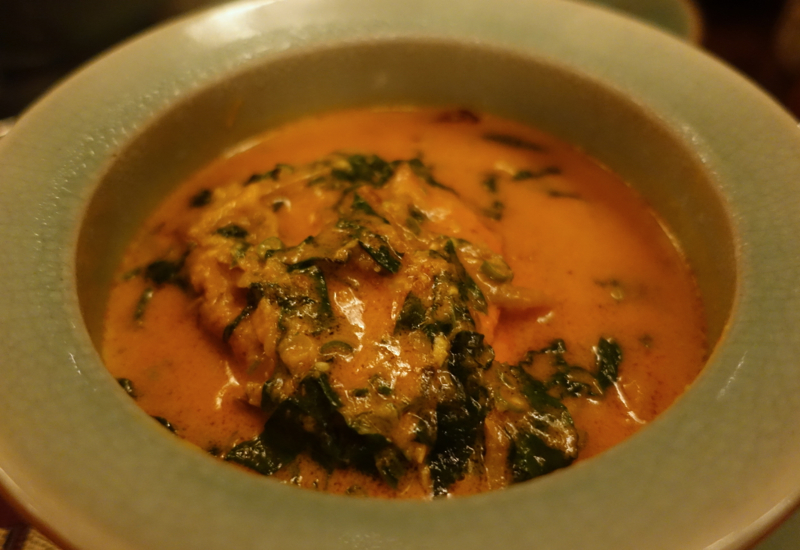Softshell Crab in Red Coconut Curry, Sala Mae Nam Review