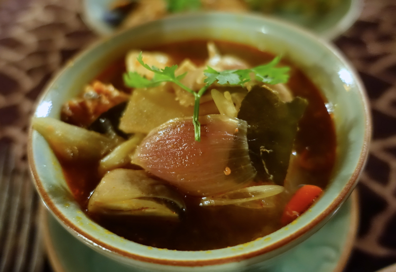 Tom Yum Goong Soup, Dining by Design