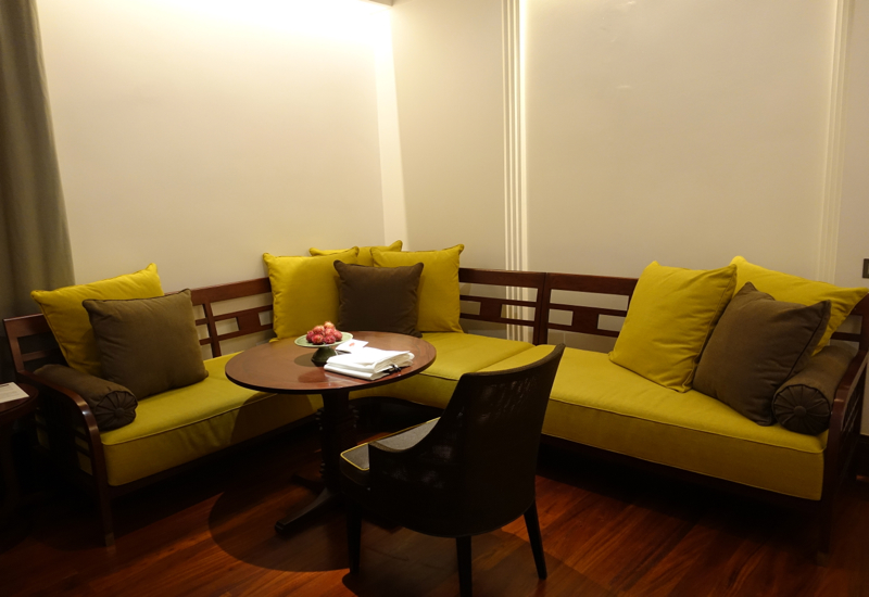 Park Hyatt Siem Reap Review - Living Area of Park Deluxe Room