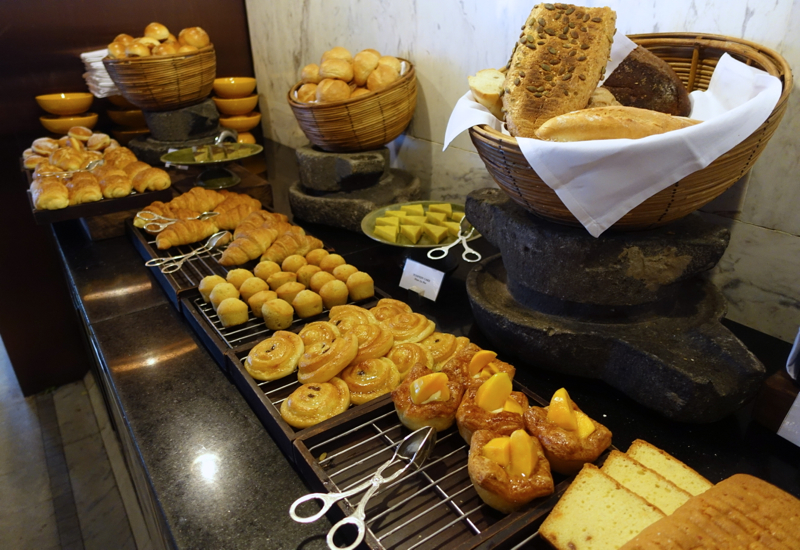 Breakfast Buffet Breads and Pastries, Park Hyatt Siem Reap