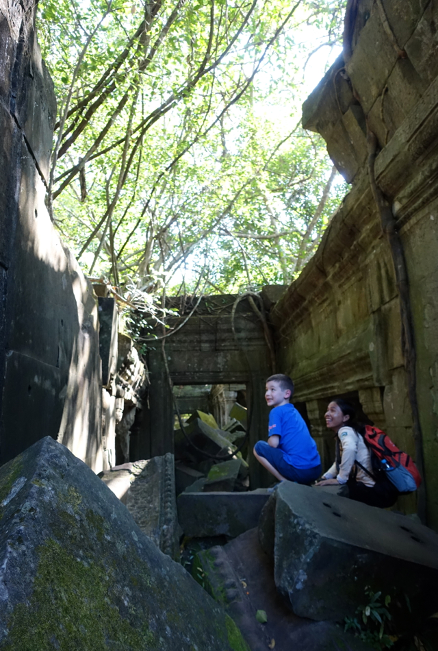Exploring Beng Mealea with Kanha of Angkor Journeys