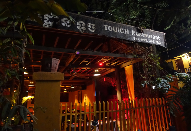 Touich Restaurant Siem Reap Menu and Review