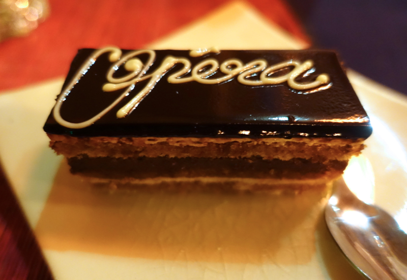 Opera Cake Dessert, Touich Restaurant, Siem Reap