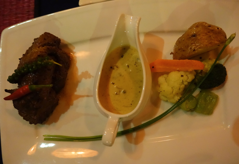 Khmer Tenderloin Beef with Peppercorn Sauce, Touich Restaurant, Siem Reap