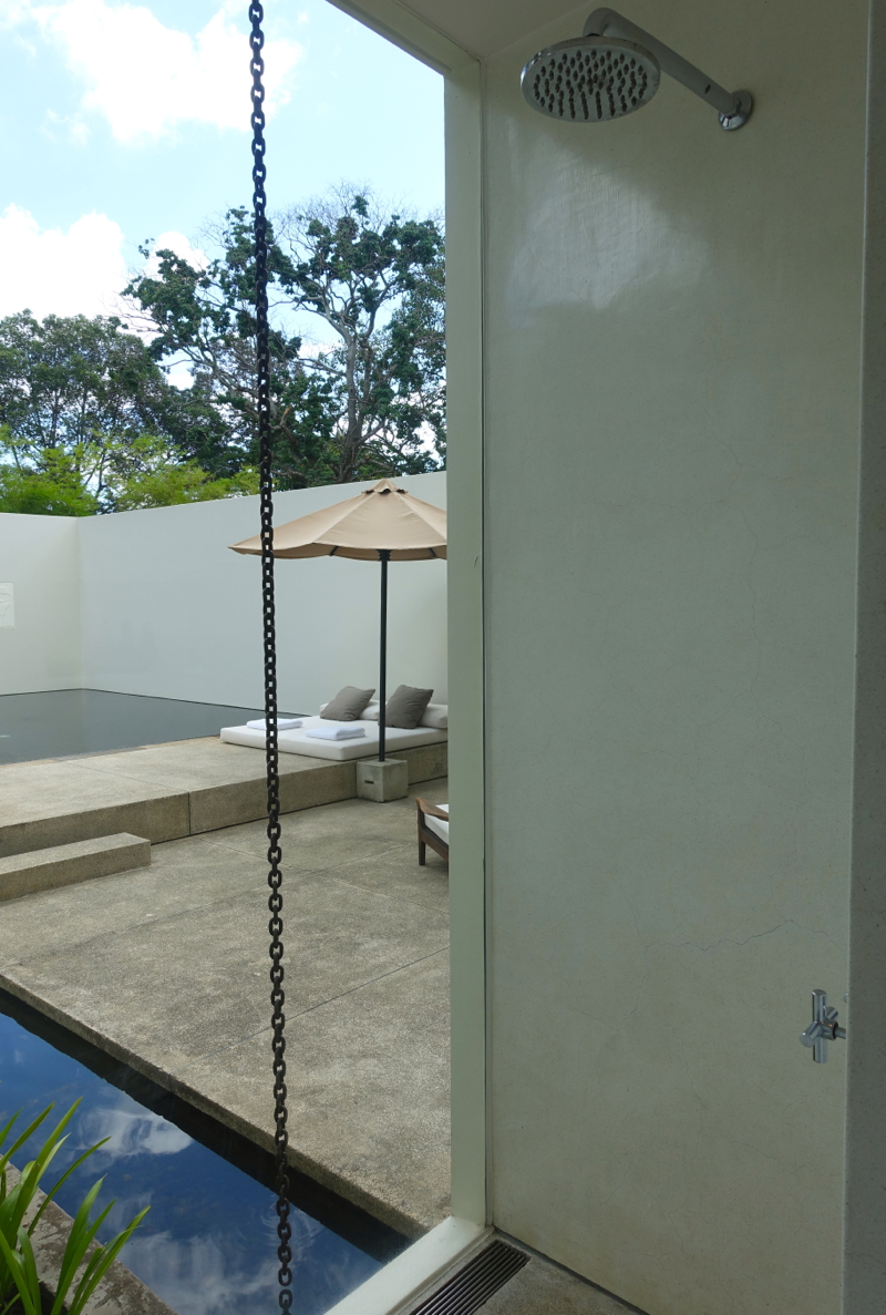 Amansara Pool Suite Shower