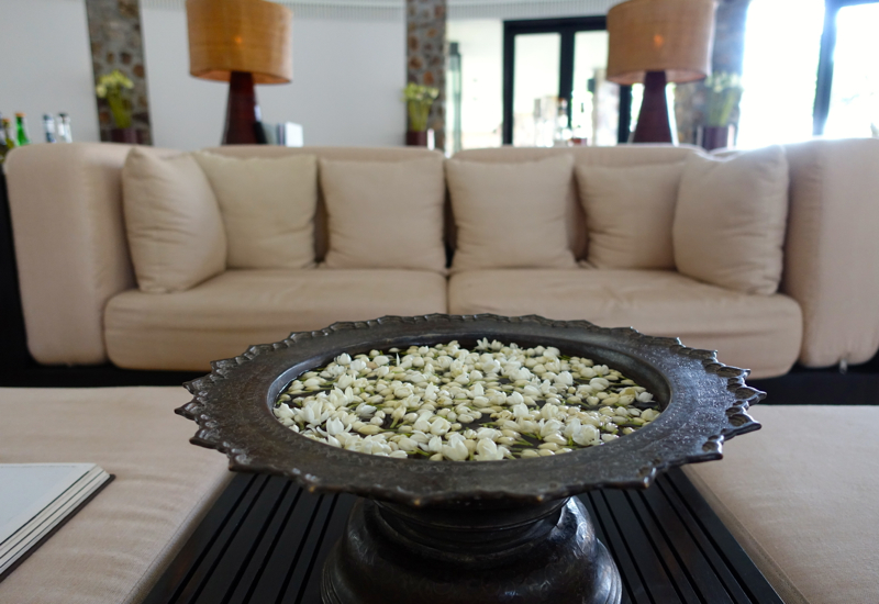 Amansara Dining Room - Jasmine Blossoms