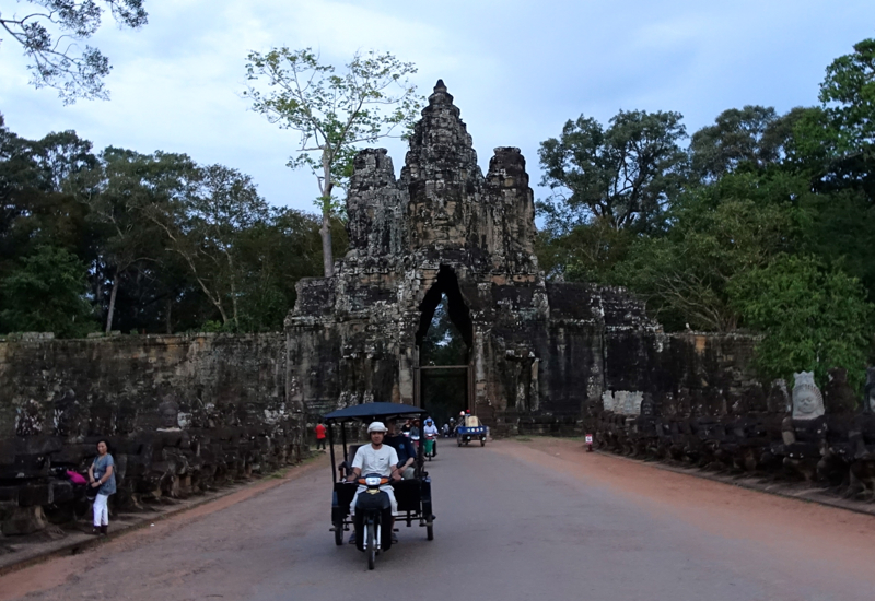 Visiting Angkor Temples with an Amansara Remork