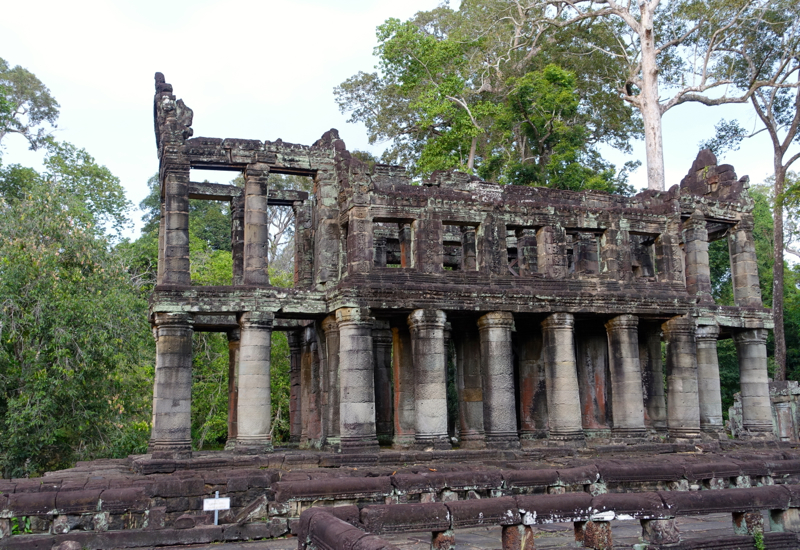 The Only Surviving Two Storied Building of the Angkor Temples is at Preah Khan