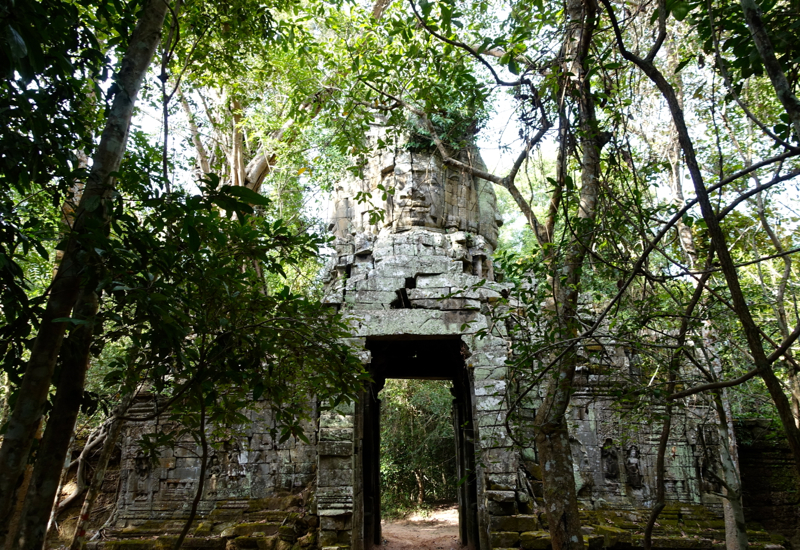 Ta Prohm Jungle Temple Secret Entrance