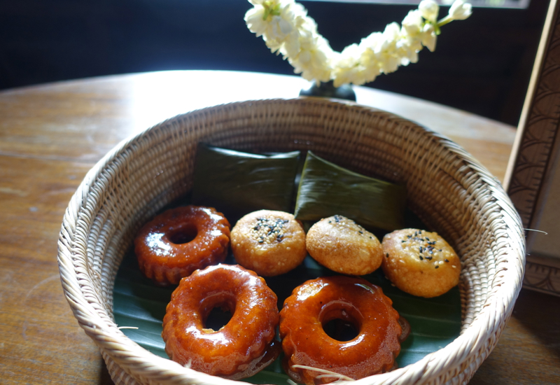 Nom Kroch, Nom Korng, Nom Jek Bok at Amansara's Khmer Village House