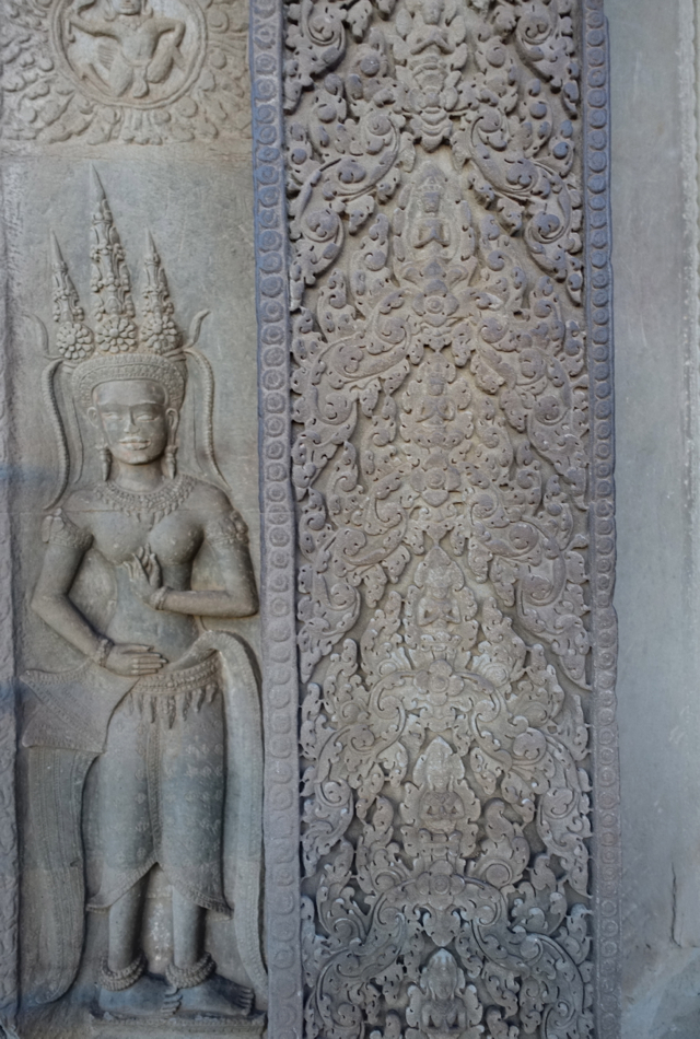 Apsara Carving Detail, Angkor Wat