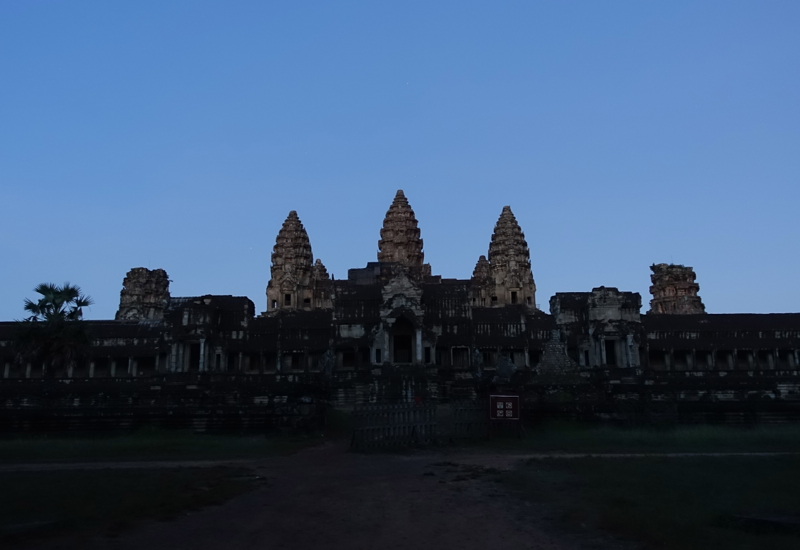 Angkor Wat Near Dawn