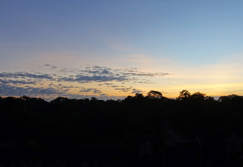 Sunrise Viewed from Angkor Wat