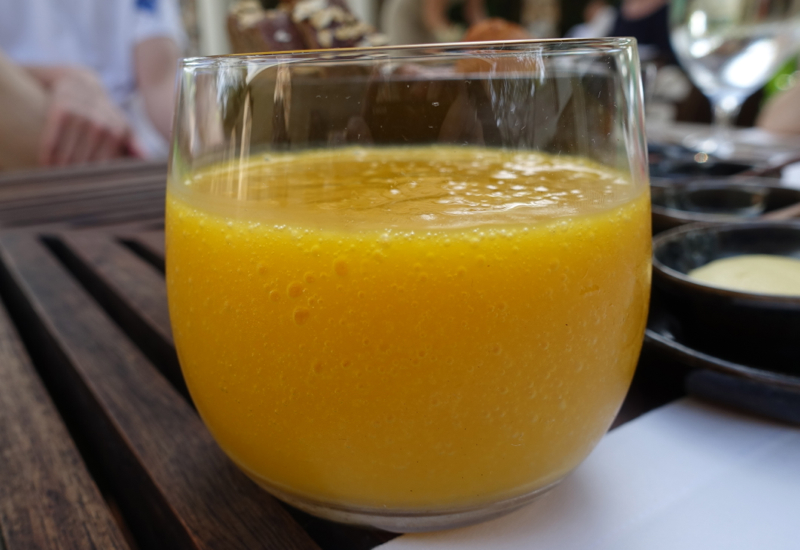 Amansara Restaurant - Fresh Squeezed Mango Juice, Breakfast