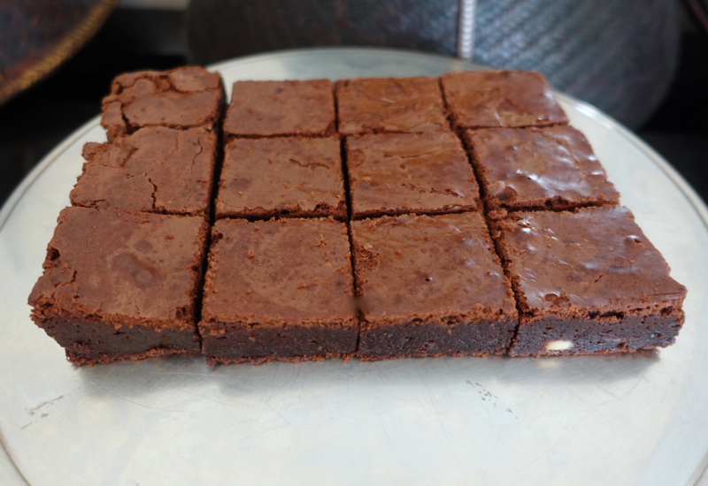 Amansara's Addictive Dark Chocolate Brownies