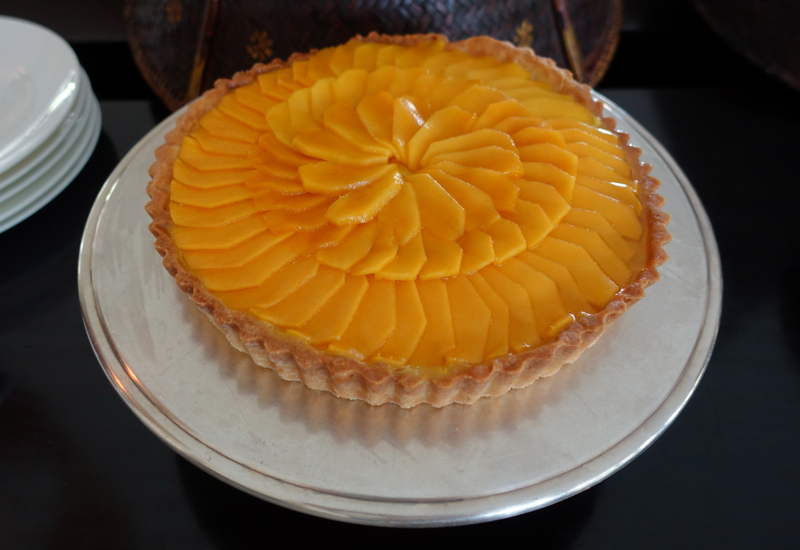 Mango Tart for Dessert, Amansara