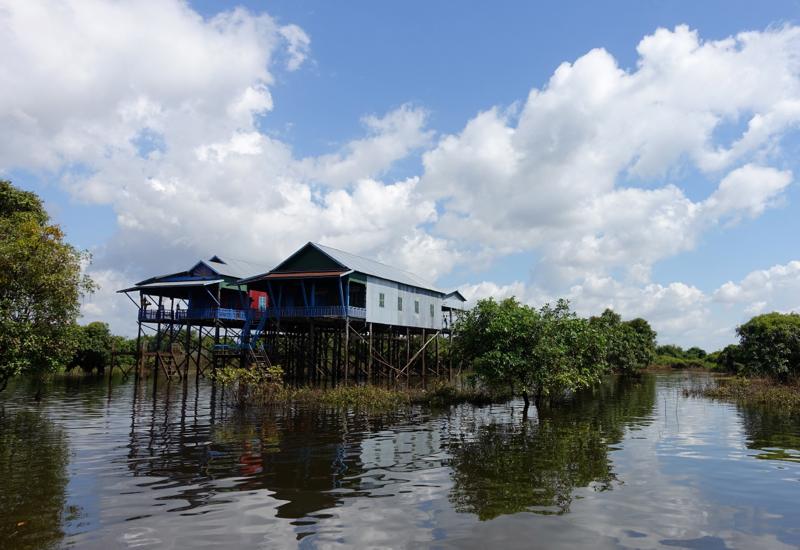 Stilted Village, Amansara Tonle Sap Boat Cruise