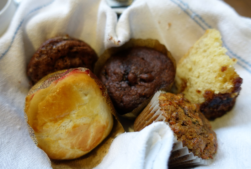 Brunch Pastry Basket, Island Creek Oyster Bar Review