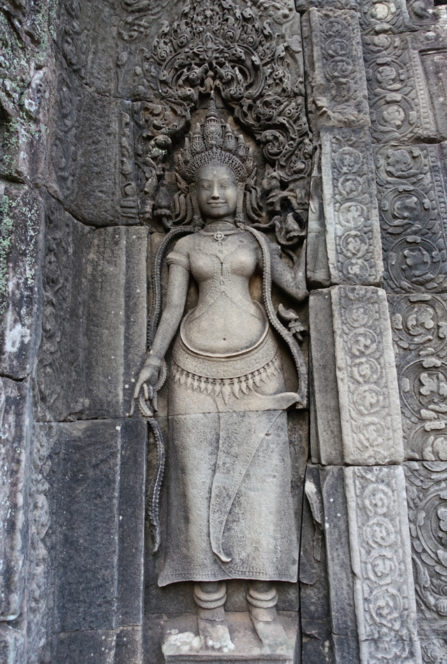 Apsara Carving, The Bayon