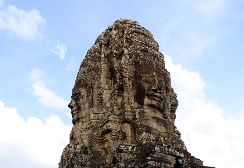 Heads at The Bayon Temple