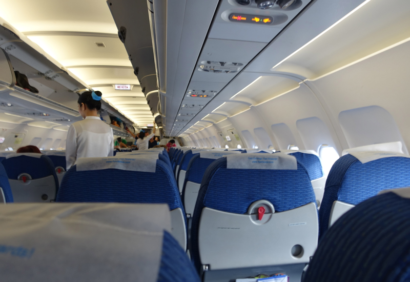 Bangkok Airways Review - Cabin