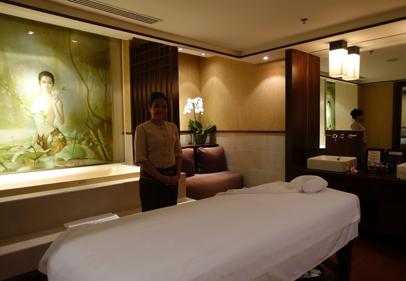 Thai Airways Royal Orchid Spa Review -Treatment Room