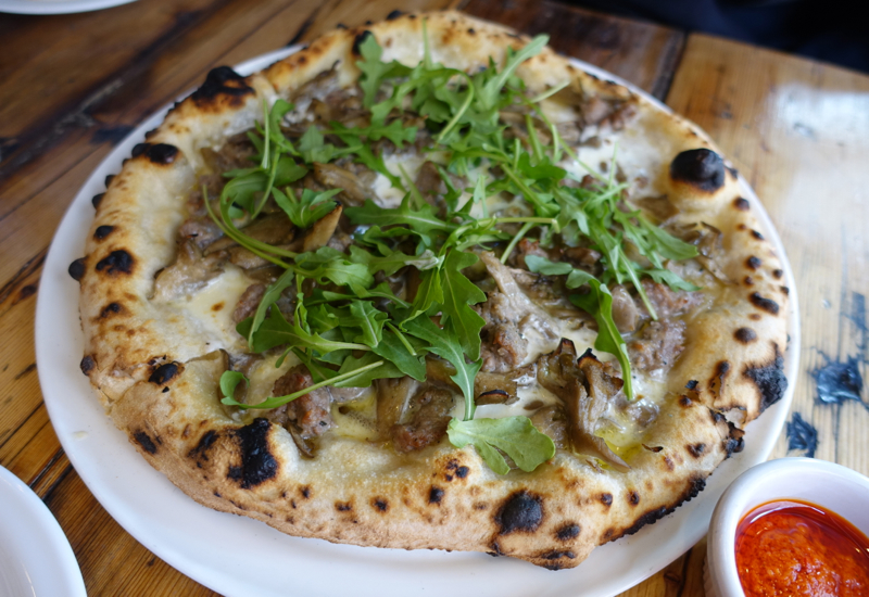 Pizzetteria Brunetti NYC - Hen & Boar Pizza