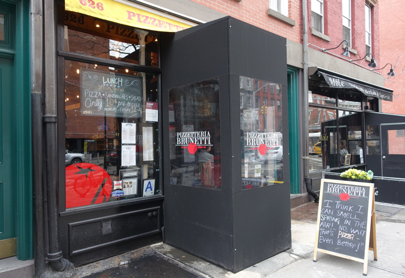Pizzetteria Brunetti NYC Review - 626 Hudson Street in West Village