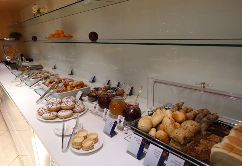 Breads and Pastries, Air Canada Maple Leaf Lounge, Frankfurt