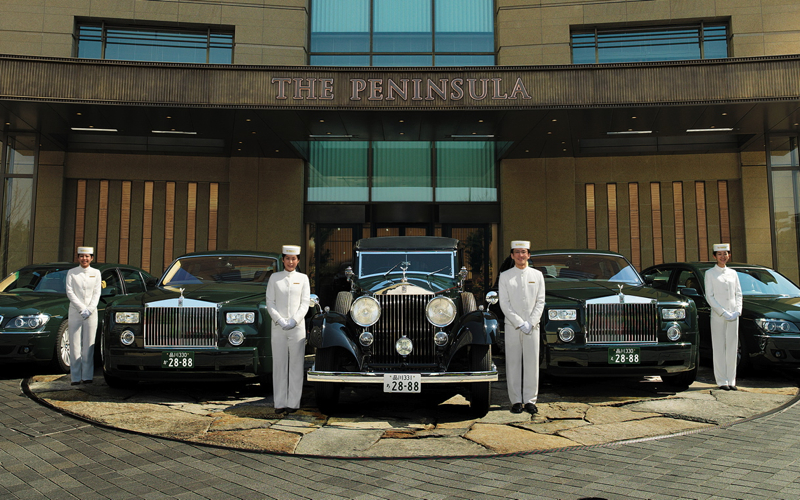Best Luxury Hotel House Cars: The Peninsula Tokyo Rolls-Royce Phantom House Cars