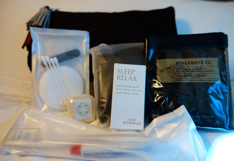 Etihad First Class Amenity Kit