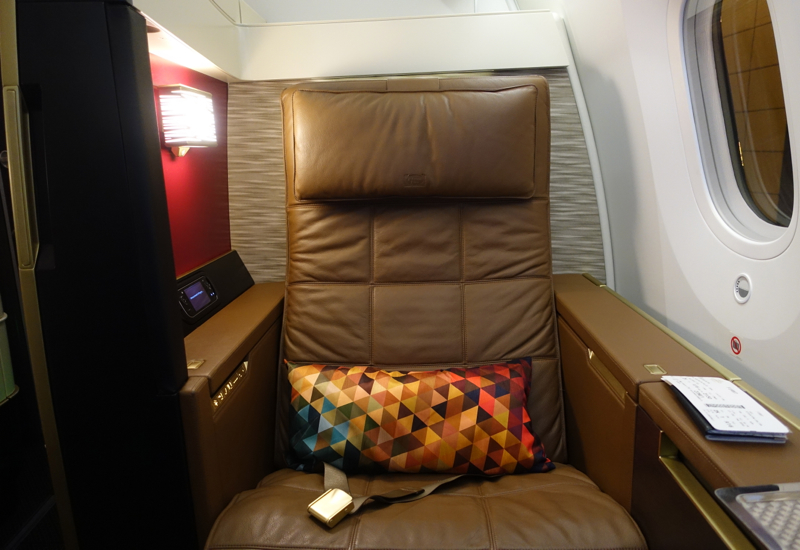 Etihad First Class Seat Review - 787-9