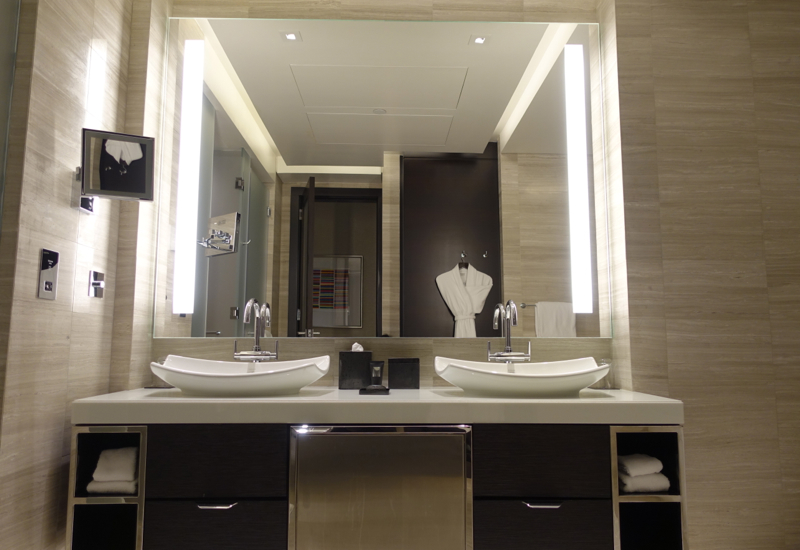 Rosewood Abu Dhabi Review - Deluxe Room Twin Vanities