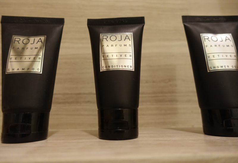 Roja Parfums Vetiver Bath Products, Rosewood Abu Dhabi