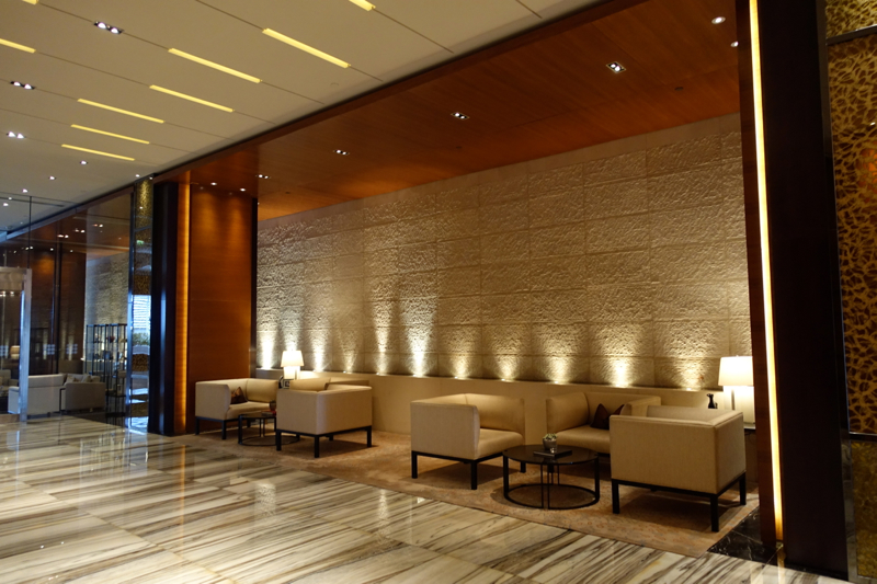 Rosewood Abu Dhabi Review - Lobby Seating