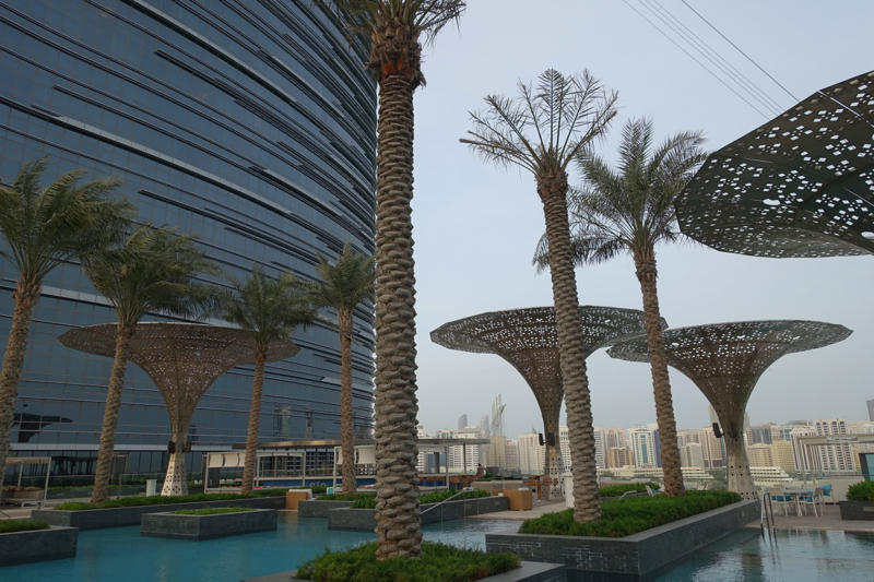 Rosewood Abu Dhabi Review - Hotel and Outdoor Pool