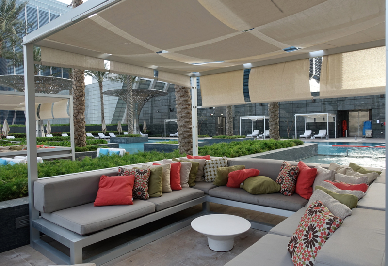 Pool Cabana, Rosewood Abu Dhabi