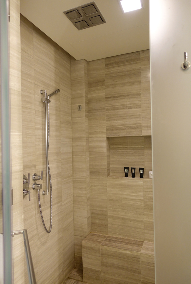 Rosewood Abu Dhabi Review - Rain Shower