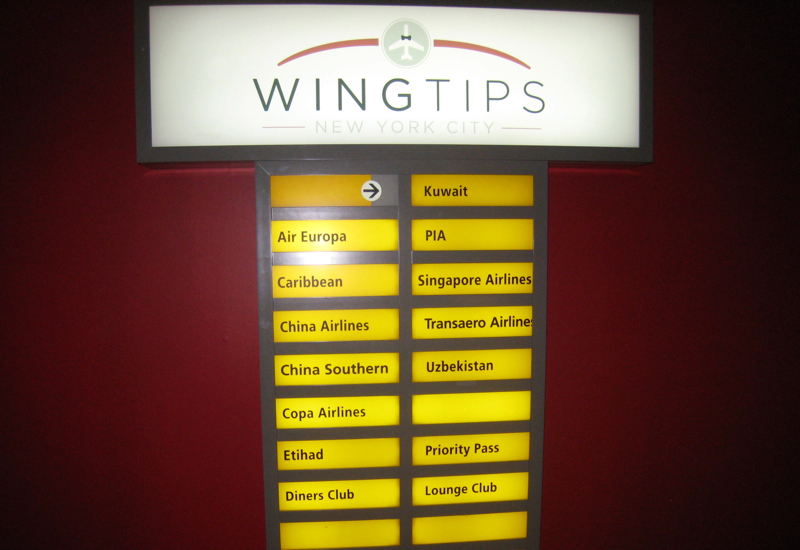 Review-Wingtips Lounge JFK Terminal 4-Airlines Using Lounge