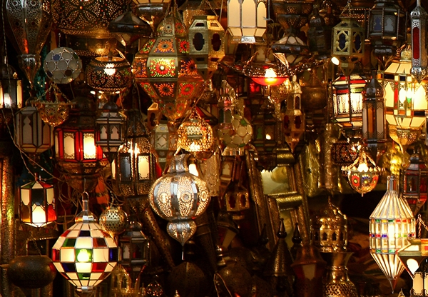 Lanterns in the Souk, Marrakesh, Morocco