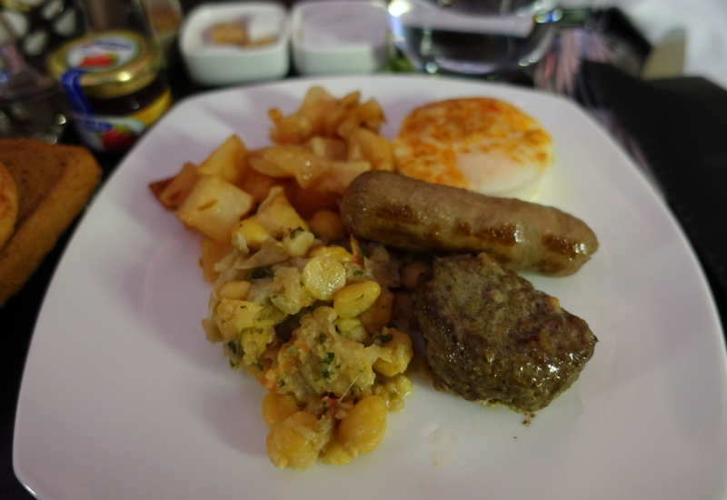 Etihad Business Class Review: Arabic Breakfast