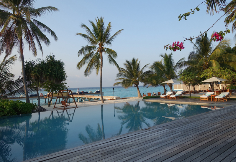 Review-Four Seasons Maldives at Landaa Giraavaru - Saltwater Pool