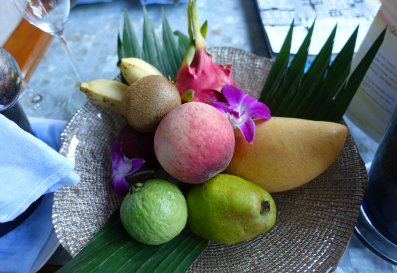 Four Seasons Maldives at Landaa Giraavaru-Fruit Welcome Amenity