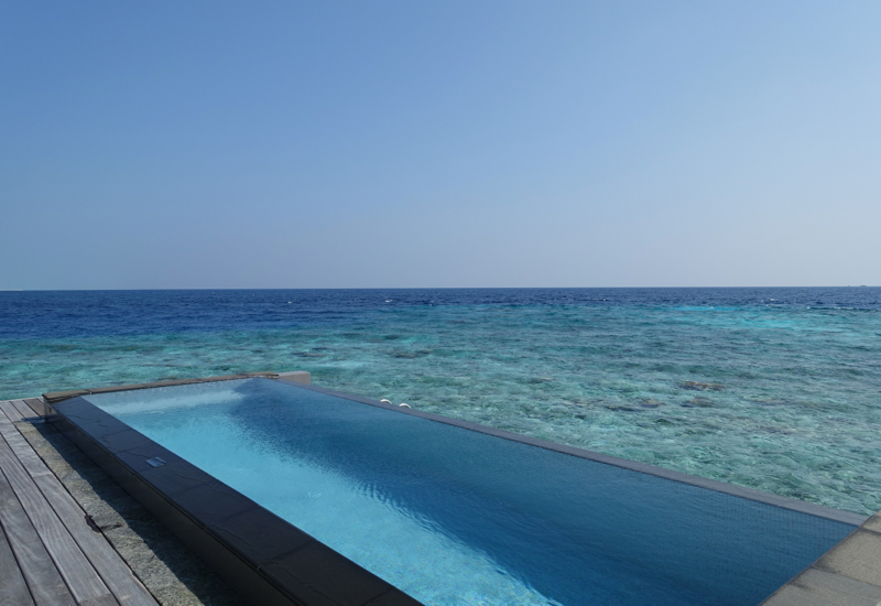 Four Seasons Maldives at Landaa Giraavaru Review-Sunset 2 Bedroom Suite on Water Villa Jetty