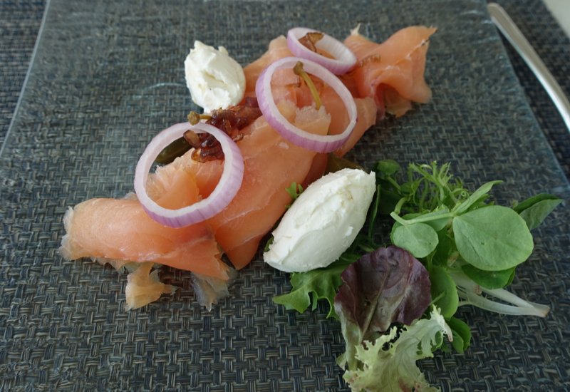 Smoked Salmon, Blu Restaurant