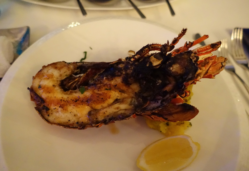 Baked Maldivian Lobster, Blu Restaurant