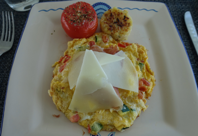 Frittata Sarda, Blu Restaurant