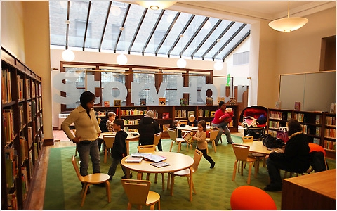 Story Time at St. Agnes Library, New York City